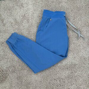 Figs Baby Blue Joggers Size Small Petite